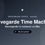 Sauvegarde Time Machine — sauvegarder et restaurer un Mac